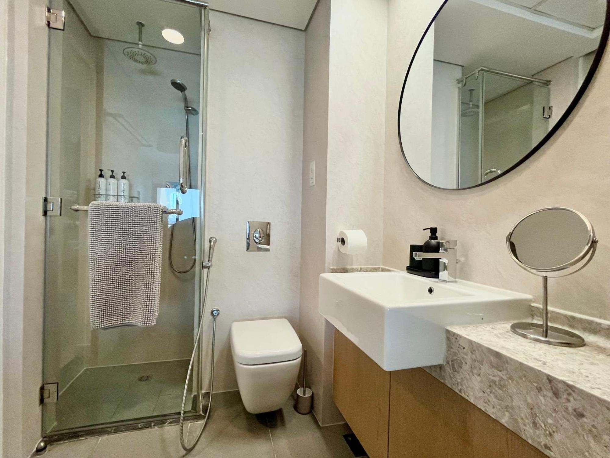 Palm Jumeirah Upgraded & Cozy Boutique Apartment Dubai Exterior photo